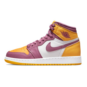 Air Jordan 1 Retro High OG "University Gold и Light Bordeaux" (GS)