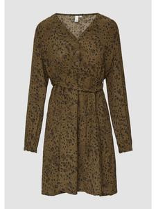 Платье цвета 78A2_оливково-зеленый QS