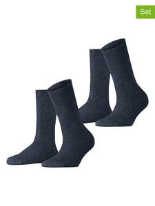 ESPRIT Комплект из 2 пар носков "Cloud" темно-синего цвета