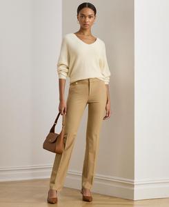 Прямые брюки, размеры 0P - 18 Lauren Ralph Lauren, Camel