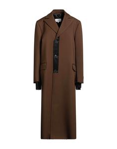 Пальто Mm6 Maison Margiela, зеленый