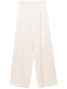 Атласные брюки Gentry Portofino, нейтральный цвет