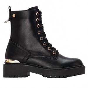 Женские ботильоны с круглым носком 144391, черного цвета Xti, черный