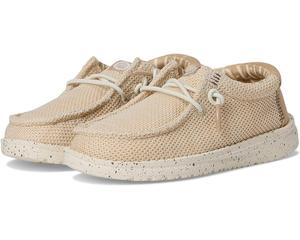 Кроссовки Hey Dude Kids Wally Stretch Sox, цвет Irish Cream/Egret