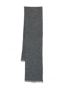 Шарф в рубчик C.P. Company, черный