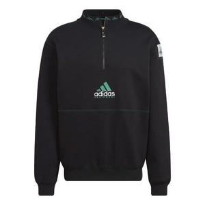 Толстовка adidas Equipment Series Half Zipper Pullover Sports Black, черный