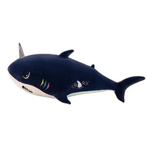 Плюшевая кукла милый единорог-кит высота 55см/65см CHONGRONGLIANYU