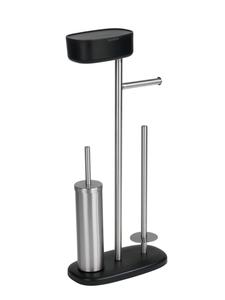 Wenko Аксессуары для туалета 'Rivazza' в черном цвете