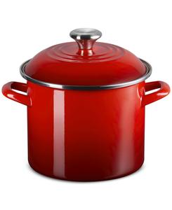 Эмалированная стальная кастрюля объемом 6 кварт (около 1,8 л) Le Creuset, Cerise