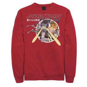 Мужская красная толстовка Five Action с кандзи «Звездные войны» Licensed Character