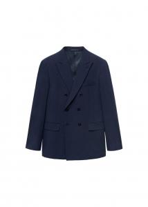 Пиджак стандартного кроя MANGO MAN Monaco, Navy