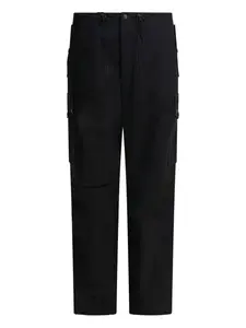 Брюки карго с кулиской Needles, черный