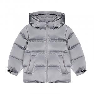 Детская пуховая куртка New Balance, sil