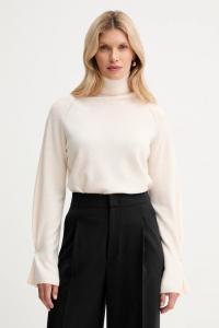 Шерстяной свитер Fracomina, оранжевый