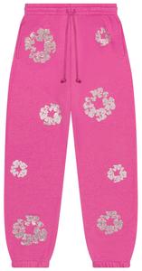 Спортивные штаны Denim Tears Cashmere Swarovski Cotton Wreath Sweatpants 'Pink', розовый