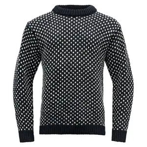 Свитер DEVOLD OF NORWAY Nordsjø Wool, черный