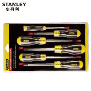STANLEY Набор из 6 отверток в форме цветка со средним отверстием и резиновой рукояткой 65-156-0-23