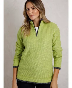 Женская флисовая кофта Beye с застежкой-молнией 1/4 дюйма Weird Fish, фиолетовый