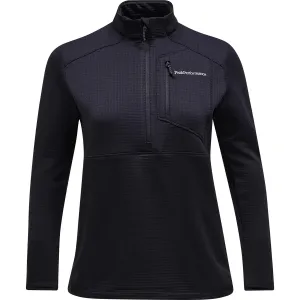 Женский флис Polartec Half Zip Peak Performance, черный