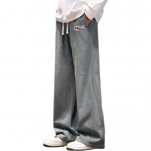 Джинсы Unisex Moderate Straight Fit WARRIOR, синий (diy badge)