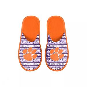 Молодежные шлепанцы FOCO Clemson Tigers с надписью Scuff Unbranded