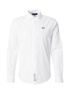 La Martina Рубашка на пуговицах приталенного кроя в белом цвете