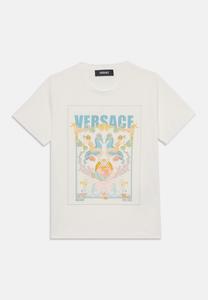 Футболка с принтом CORAL THEATRE POSTCARD PRINT UNISEX Versace, белый