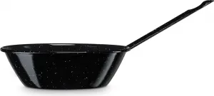 Сковорода Levante, фритюрница, индукционная, 18 см, эмалированная сталь, высокая, 0,9 л, цвет огненно-черный Briebe