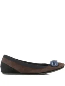 Балетки Becky с украшением Dove Nuotano Gli Squali, коричневый