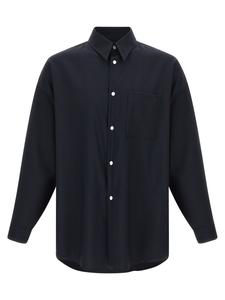 Рубашка из тропической шерсти Marni, синий