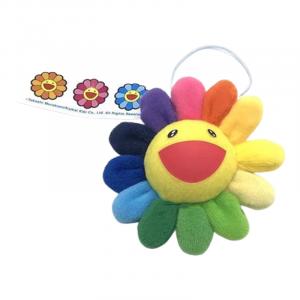 Takashi Murakami Плюшевая игрушка цветок 60 см Rainbow/Yellow