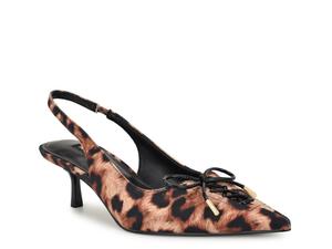 Туфли Nine West Anora Pump, Tan/Black Leopard Print Fabric