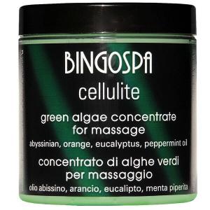 Концентрат зеленых водорослей для массажа тела, 250 г Bingospa Cellulite