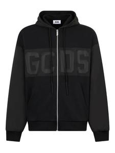 GCDS худи с логотипом, черный
