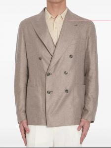 Блейзер из шелка Tagliatore, нейтральный