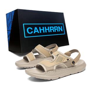 CAHHRRN Пляжные сандалии мужские зеленые