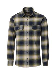 Рубашка с длинными рукавами зеленого цвета CASAMODA