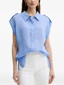 Рубашка с короткими рукавами LUISA SPAGNOLI, синий