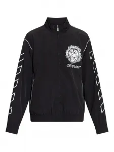 Куртка с графическим принтом Off-White, черный