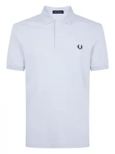 Рубашка поло с вышивкой Laurel Wreath Fred Perry, синий