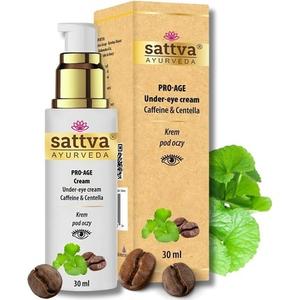 Крем для глаз Sattva против морщин и темных кругов с кофеином и готу колой 30мл Sattva Ayurveda