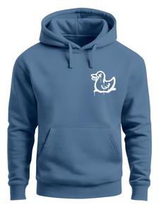 Толстовка Neverless Duck Spray, синий