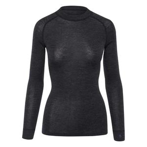 Базовый слой с длинным рукавом Thermowave Merino Warm, черный