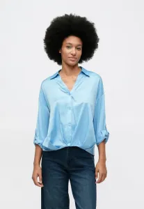 Современная блузка на пуговицах Tom Tailor, Light Fjord Blue