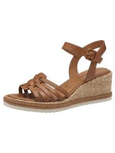 Сандалии на плоской подошве Tamaris, коричневый