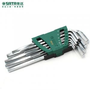 Набор шестигранных ключей Sata, 10 предметов
