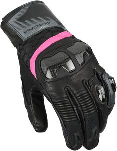 Женские мотоциклетные перчатки Macna chiza, Black/Pink