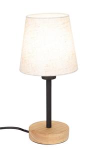 Настольная лампа Boxxx натуральный, черный диаметр/высота: 14/30 см