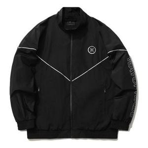 Куртка спортивная куртка с логотипом way of wade Li-Ning, черный