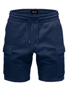 Тканевые шорты REPUBLIX, темно-синий